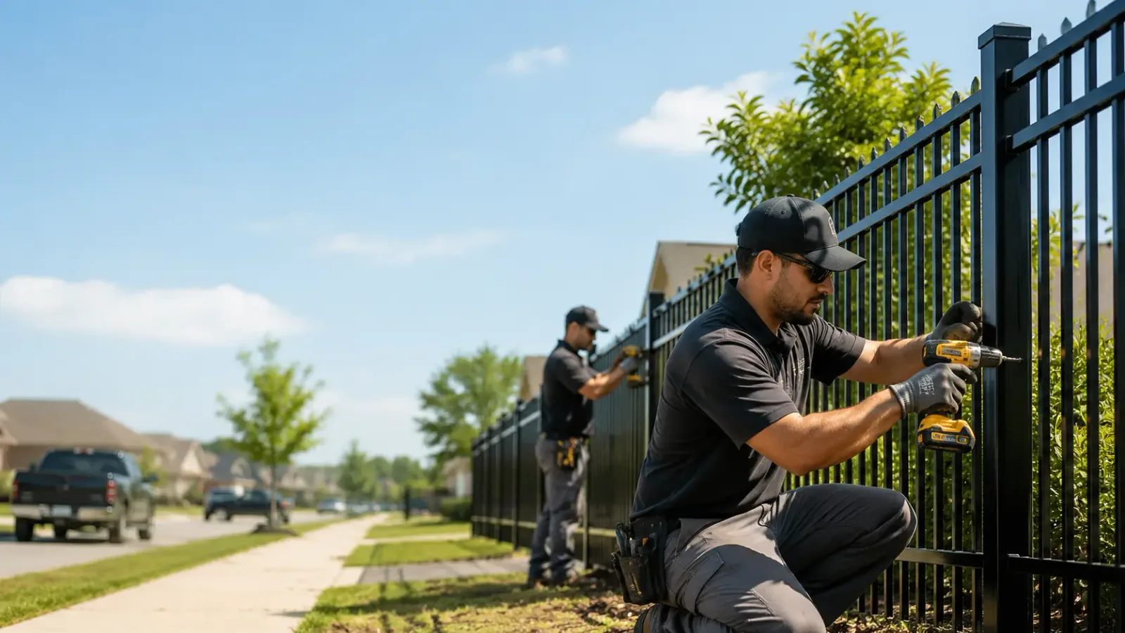 Metal Fence Installation in Queensbury, NY
